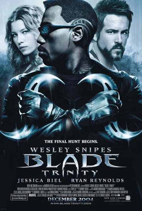 Blade: Trinity film posteri
