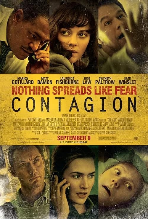 Contagion film posteri