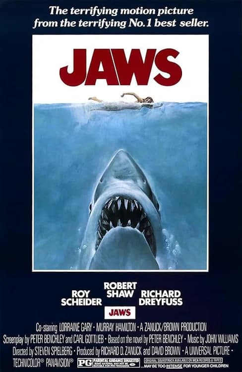 Jaws film posteri
