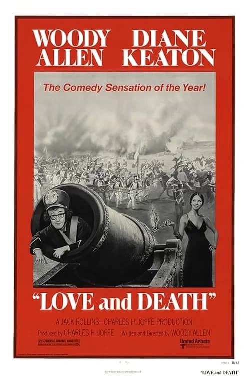 Love and Death film posteri