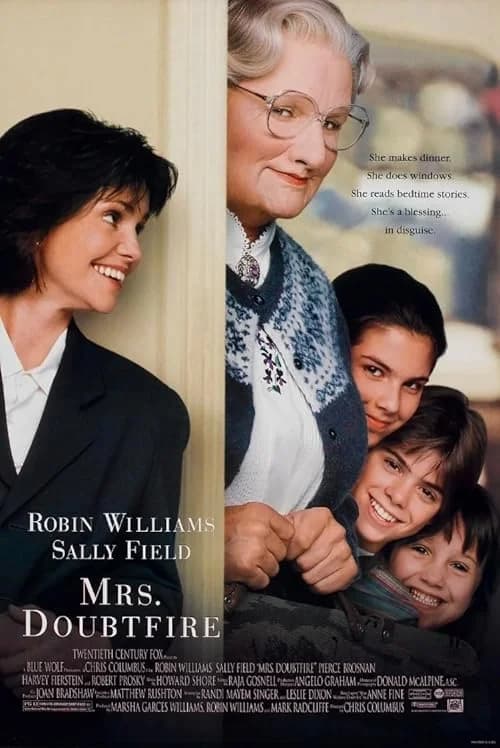 Mrs. Doubtfire film posteri